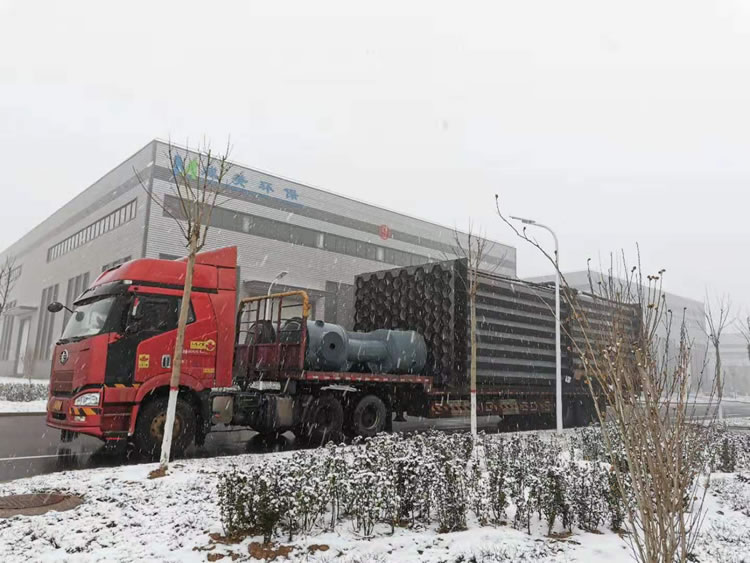 冒風(fēng)雪、戰(zhàn)嚴(yán)寒，2020新年伊始濕電除塵器發(fā)貨貴州