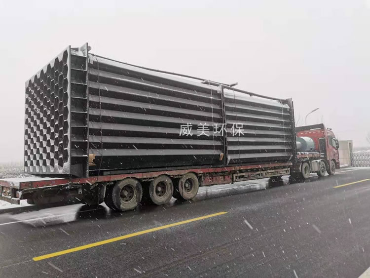 冒風(fēng)雪、戰(zhàn)嚴(yán)寒，2020新年伊始濕電除塵器發(fā)貨貴州