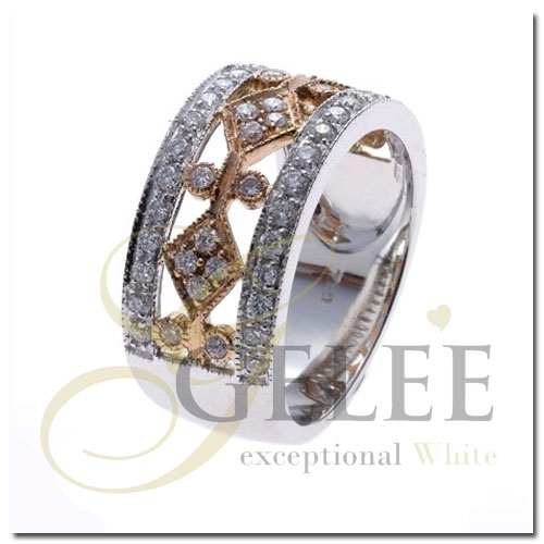 แหวนเพชร:R0049 diamond เพชรร่วง เพชรแท้ เพชรน้ำ 100 99 98 เพชร heart and arrow เพชร heart & arrow เพชรมีใบเซอร์ GIA HRD IGI