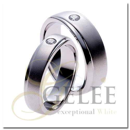แหวนคู่ R0096_R00965 diamond เพชรร่วง เพชรแท้ เพชรน้ำ 100 99 98 เพชร heart and arrow เพชร heart & arrow เพชรมีใบเซอร์ GIA HRD IGI