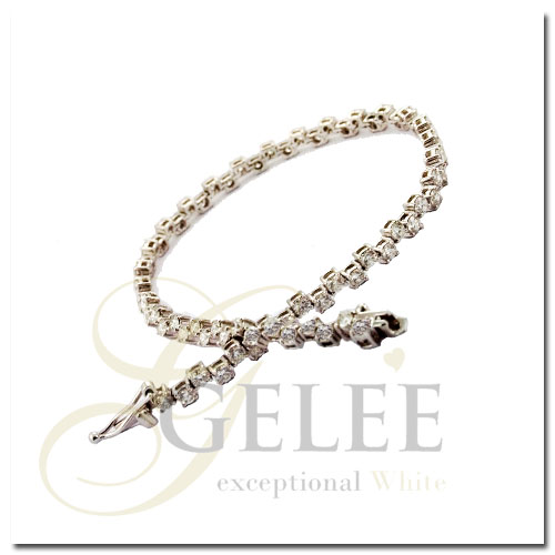 สร้อยเพชร:B0251 diamond เพชรร่วง เพชรแท้ เพชรน้ำ 100 99 98 เพชร heart and arrow เพชร heart & arrow เพชรมีใบเซอร์ GIA HRD IGI