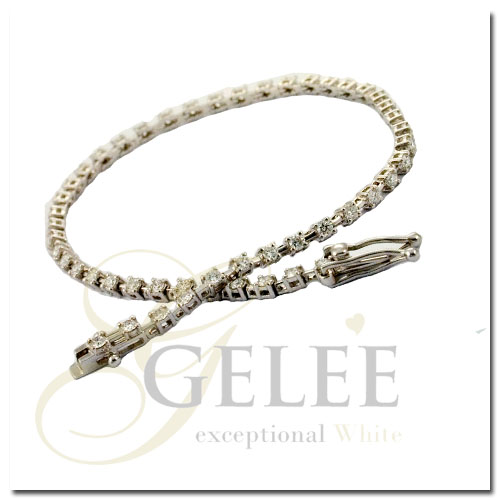 สร้อยเพชร:B0262 diamond เพชรร่วง เพชรแท้ เพชรน้ำ 100 99 98 เพชร heart and arrow เพชร heart & arrow เพชรมีใบเซอร์ GIA HRD IGI